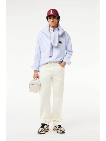 lacoste ανδρικό τζην παντελόνι βαμβακερό πεντάτσεπο