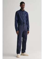 gant ανδρικό chino παντελόνι regular fit (34l) - 1505222 μπλε σκούρο