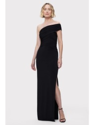 herve leger γυναικείο maxi φόρεμα με έναν ώμο `the olivia gown` - rmc8467429 μαύρο