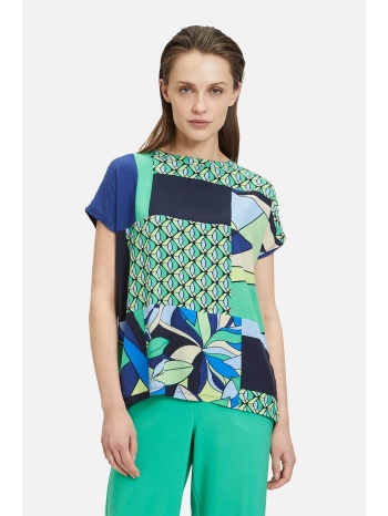 betty barclay γυναικεία μπλούζα με contrast prints μπροστά