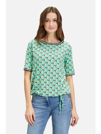 betty barclay γυναικεία μπλούζα με all-over 3d geometric