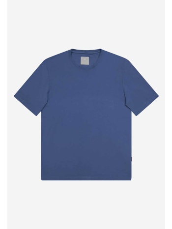 at.p.co ανδρικό t-shirt μονόχρωμο βαμβακερό με logo label