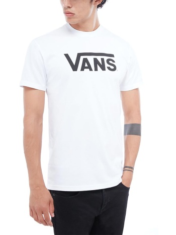 vans ανδρικό t-shirt classic heather - vn000gggyb21 λευκό