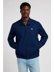 lee® ανδρικό bomber jacket με κεντημένο λογότυπο regular fit `harrington` - 112349950 denim blue