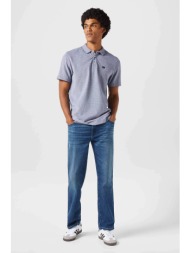 wrangler® ανδρικό τζην παντελόνι straight fit `texas` - 112350862 denim blue σκούρο