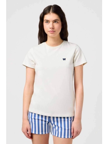 wrangler® γυναικείο t-shirt με λογότυπο regular fit 