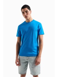 armani exchange ανδρικό t-shirt με fade out logo print regular fit - 3dztcezj3vz μπλε