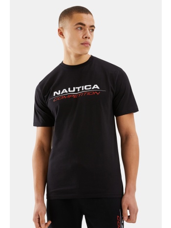 nautica ανδρικό t-shirt με logo print ``vang`` - n7cr0010