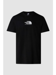 the north face ανδρικό t-shirt μονόχρωμο βαμβακερό με contrast λογότυπο `fine alpine equipment` - nf