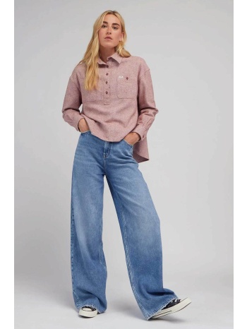 lee® γυναικείο τζην παντελόνι ψηλόμεσο `stella a line` 