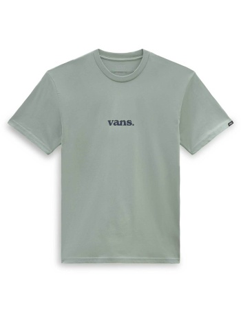 vans ανδρικό t-shirt μονόχρωμο βαμβακερό με λογότυπο 