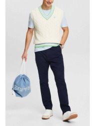 esprit ανδρικό chino παντελόνι slim fit (34l) - 994ee2b302 μπλε σκούρο