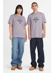 timberland unisex t-shirt regular fit `graphic printed` - tb0a5uf7eg71 λιλά