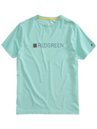red green ανδρικό t-shirt με logo print `chet` - rg241-152022302-n βεραμάν ανοιχτό
