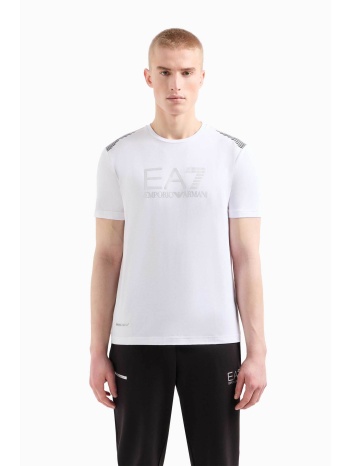 ea7 ανδρικό t-shirt με logo print regular fit - 3dpt29pjulz