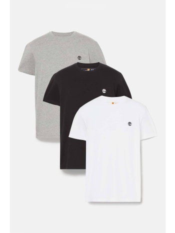 timberland σετ ανδρικά t-shirts μονόχρωμα με contrast logo