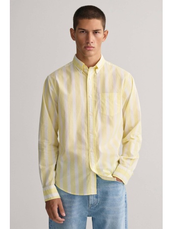 gant ανδρικό πουκάμισο button-down με ριγέ print regular