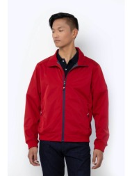 the bostonians ανδρικό bomber jacket regular fit - w2405t845 κόκκινο