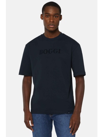 boggi milano ανδρικό t-shirt με λογότυπο relaxed fit 