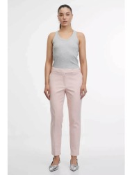 orsay γυναικείο μονόχρωμο παντελόνι cigarette - 1000271-x14-1506 ροζ ανοιχτό