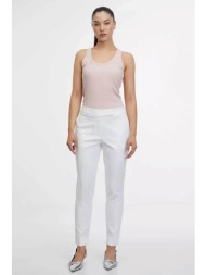orsay γυναικείο μονόχρωμο παντελόνι cigarette - 1000271-x11-4201 λευκό
