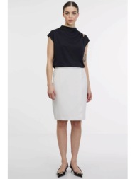 orsay γυναικεία pencil φούστα μονόχρωμη - 1000138-x11-0604 λευκό