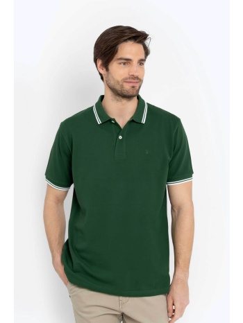 the bostonians ανδρική πόλο μπλούζα με contrast