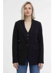 orsay γυναικείο μονόχρωμο σακάκι relaxed fit - 1000251-x66-6666 μαύρο