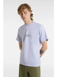 vans ανδρικό t-shirt με logo print `classic easy box` - vn0a5e81czf1 μπλε ανοιχτό