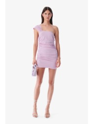 iro γυναικείο φόρεμα mini με ένα ώμο - wp33raven λιλά