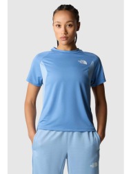 the north face γυναικείο t-shirt δίχρωμο με contrast logo print `mountain athletics` - nf0a87g8tiv1 