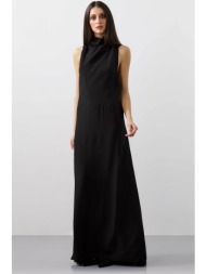 bcbgmaxazria γυναικείo maxi φόρεμα με λεπτομέρεια στη πλάτη - 23srd231se02 μαύρο