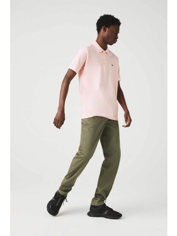 lacoste ανδρική πόλο μπλούζα με κεντημένο λογότυπο - l1212