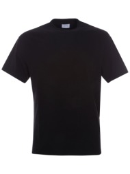 sseinse ανδρικό μονόχρωμο t-shirt - te2650ss 124 μαύρο