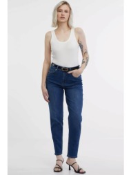 orsay γυναικείο τζιν παντελόνι μονόχρωμο πεντάτσεπο με αποσπώμενη ζώνη - 1000360-d00-0152 denim blue