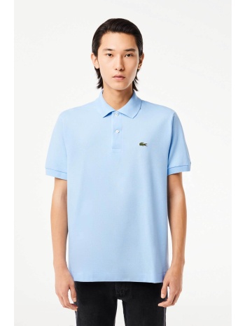 lacoste ανδρική πόλο μπλούζα με κεντημένο λογότυπο - l1212