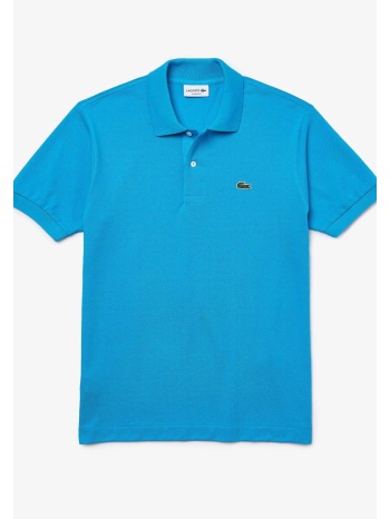 lacoste ανδρική πόλο μπλούζα με κεντημένο λογότυπο - l1212