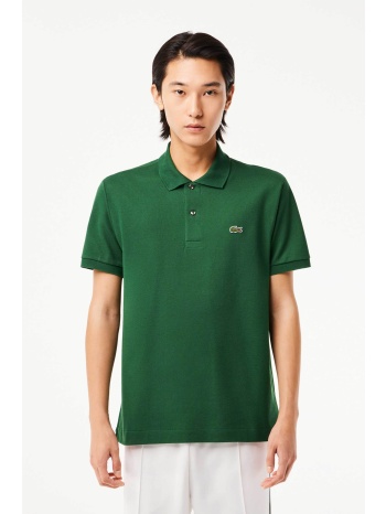 lacoste ανδρική πόλο μπλούζα με κεντημένο λογότυπο - l1212