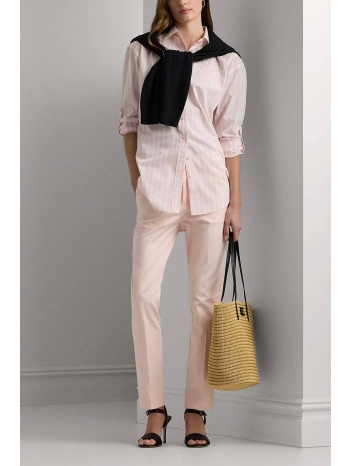 lauren ralph lauren γυναικείο chino παντελόνι μονόχρωμο με