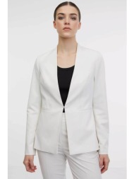 orsay γυναικείο σακάκι μονόχρωμο με τσέπες μπροστά - 1000136-x11-0604 λευκό