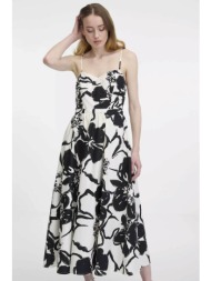 orsay γυναικείο midi φόρεμα βαμβακερό με all-over floral print και αποσπώμενες τιράντες - 1000605-x6
