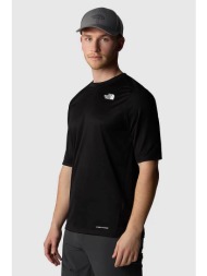 the north face ανδρικό t-shirt `shadow` - nf0a87tujk31 μαύρο