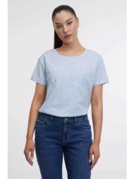 orsay γυναικείο t-shirt βαμβακερό μονόχρωμο με tone-on-tone ανάγλυφο lettering - 1000529-x14-4112 γα