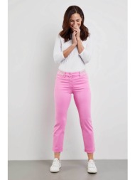 gerry weber γυναικείο τζιν παντελόνι πεντάτσεπο cropped - 222028-66891 ροζ
