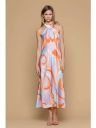 kocca γυναικείο maxi φόρεμα με εμπριμέ print - p24gab2325abfa3177 πολύχρωμο