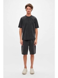 dirty laundry ανδρικό t-shirt reglan regular fit - dlmt000569 μαύρο