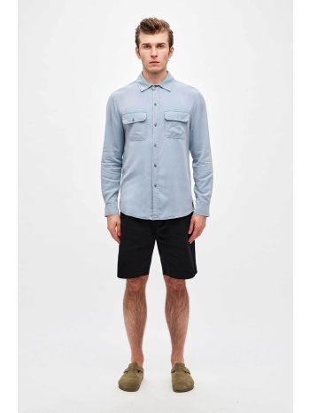 dirty laundry ανδρικό πουκάμισο με flap τσέπες regular fit σε προσφορά