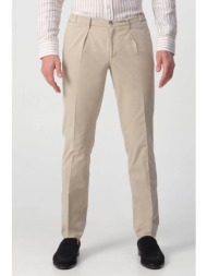 profuomo ανδρικό chino παντελόνι relaxed fit - ppvq10026a μπεζ