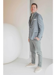 profuomo ανδρικό chino παντελόνι relaxed fit - ppvq10024b πράσινο σκούρο