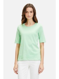 betty barclay γυναικεία μπλούζα μονόχρωμη - 2033/2509 πράσινο ανοιχτό